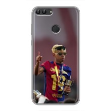 Чехол с футболистом Ламин Ямаль Huawei Honor 9 Lite