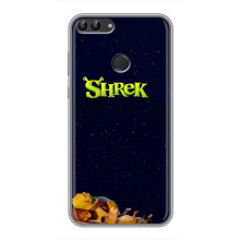Чохол з мультфільмом Шрек на Huawei Honor 9 Lite – Шрек лого