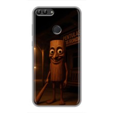 Чехол с мемом Тралалело тралала на Huawei Honor 9 Lite (Тунг тунг тунг сахур)