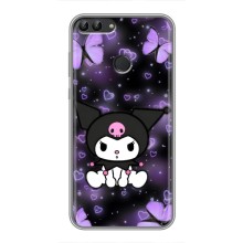 Чехол с персонажем Куроми на Huawei Honor 9 Lite – Куроми на черном