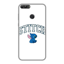 Чохол з принтом Стіч на Huawei Honor 9 Lite – Стіч лого