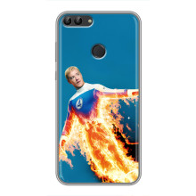 Чехол с принтом Фантастическая четверка для Huawei Honor 9 Lite – Человек-Факел