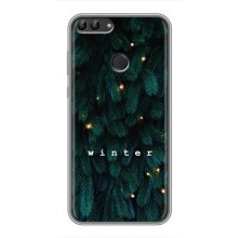 Новогодние, Праздничные Чехлы для Huawei Honor 9 Lite - 2024 год (Winter)