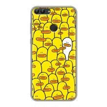 Силиконовый бампер с картинкой животных для Huawei Honor 9 Lite (Особенный)
