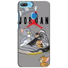 Силиконовый Чехол Nike Air Jordan на Хуавей Хонор 9 Лайт (Air Jordan)