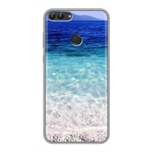 Силиконовый чехол с КАРТИНКАМИ лето для Huawei Honor 9 Lite (AlphaPrint) (Море)