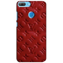 Текстурный Чехол Louis Vuitton для Хуавей Хонор 9 Лайт – Красный ЛВ