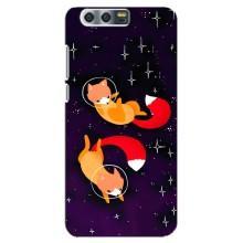 Чехлы с картинкой Лисички для Huawei Honor 9, Glory 9, STF (VPrint) (Лисички космонавты)