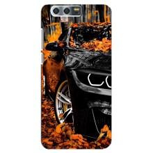 Чехлы с Машинами на  Хуавей Хонор 9, Глори 9, СТВ (VPrint) (Черная Машина)