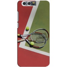 Чехлы с принтом Спортивная тематика для Huawei Honor 9, Glory 9, STF – Ракетки теннис