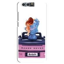 Чехол с печатью для Huawei Honor 9, Glory 9, STF - (Мода) (AlphaPrint) (На машине)