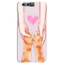 Чехол на  Хуавей Хонор 9, Глори 9, СТВ с Котами (VPrint) (Любовь к котикам)