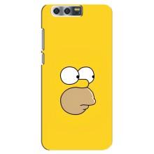 Чехол с Симпсонами для Huawei Honor 9, Glory 9, STF (VPrint) (Гомер)