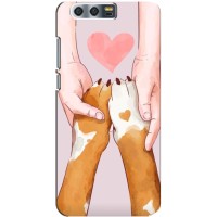 Чехол (ТПУ) Милые собачки для Huawei Honor 9, Glory 9, STF – Любовь к собакам