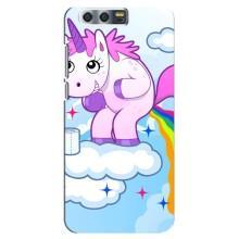 Чехол Unicorn на Huawei Honor 9, Glory 9, STF (Радуга единорожка)