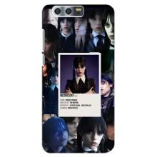 Чехлы Венсдей на Huawei Honor 9, Glory 9, STF Уэнсдей (AlphaPrint) (коллаж Уэнздей)
