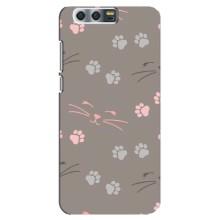 Чехол с рисунком кот на Huawei Honor 9, Glory 9, STF – Лапы и усы