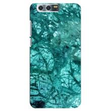 Мраморный чехол на Huawei Honor 9, Glory 9, STF (VPrint) (Зеленый мрамор)