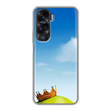 Чехол с мультфильмом Шрек на Huawei Honor 90 Lite – Голова Шрека