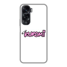 Чехол с персонажем Куроми на Huawei Honor 90 Lite – Лого Куроми