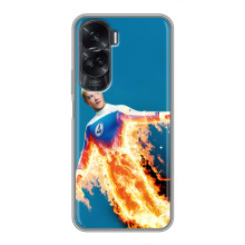 Чохол з принтом Фантастична четвірка для Huawei Honor 90 Lite – Людина-факел