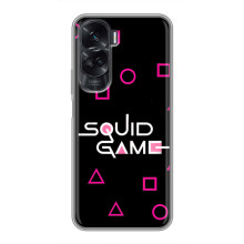 Чохол Гра в кальмара для Huawei Honor 90 Lite – Лого гра кальмара