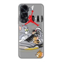 Силиконовый Чехол Nike Air Jordan на Хонор 90 Лайт (Air Jordan)