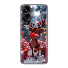 Яскравий чохол для Huawei Honor 90 Lite з Зимові Оленята – Олень серед подарунків