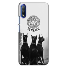 Чехлы VERSACE для  Хуавей Хонор 9Х (PREMIUMPrint) (Доберман Версаче)