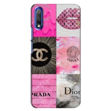Чехол (Dior, Prada, YSL, Chanel) для Huawei Honor 9X (Модница)