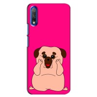 Чехол (ТПУ) Милые собачки для Huawei Honor 9X – Веселый Мопсик