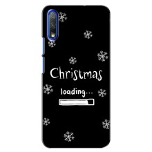 Рождественские, Праздничные Чехлы для  Хуавей Хонор 9Х (Christmas loading)