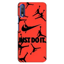 Силиконовый Чехол Nike Air Jordan на Хуавей Хонор 9Х – Just Do It