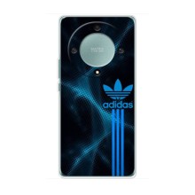 Чехлы Адидас для Huawei Honor Magic 5 Lite 5G (AlphaPrint) (Синий Адидас)