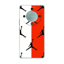Чехлы для Huawei Honor Magic 5 Lite 5G - с картинкой JORDAN (AlphaPrint) (Лого Джордан)