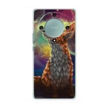 Чехлы с картинкой Лисички для Huawei Honor Magic 5 Lite 5G (VPrint) (Лисица в космосе)