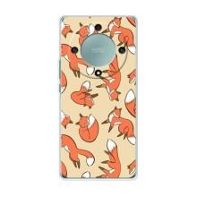 Чехлы с картинкой Лисички для Huawei Honor Magic 5 Lite 5G (VPrint) (Лисички)