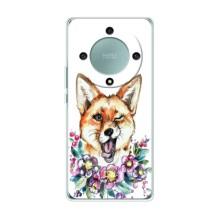 Чехлы с картинкой Лисички для Huawei Honor Magic 5 Lite 5G (VPrint) (Веселая лисичка)