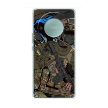 Чехлы с картинкой ЗСУ для Huawei Honor Magic 5 Lite 5G (AlphaPrint) (Воин ВСУ)