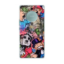 Чехлы с крутыми принтами для Huawei Honor Magic 5 Lite 5G - (PREMIUMPrint) (Monopoly man)