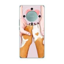 Чехлы с собаками для Huawei Honor Magic 5 Lite 5G (VPrint) (Любовь к собакам)