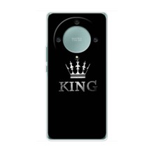 Чехол (Корона на чёрном фоне) для Хуавей Хонор Меджик 5 Лайт 5G – KING