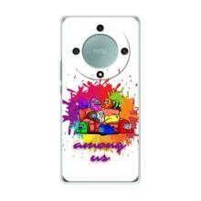 Чехол Амонг Ас для Huawei Honor Magic 5 Lite 5G (AlphaPrint) (Яркий АмонгАс)