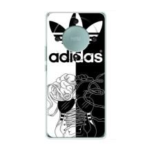 Чехол в стиле "Адидас" для Хуавей Хонор Меджик 5 Лайт 5G (Adidas шнурки)