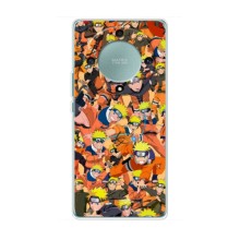 Чохли з принтом НАРУТО на Huawei Honor Magic 5 Lite 5G (Коллаж Наруто)