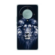 Чехол со Львом для Huawei Honor Magic 5 Lite 5G (VPrint) (Синий Лев)