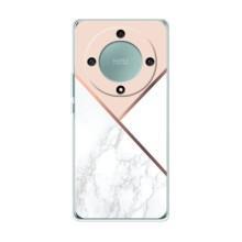 Мраморный чехол на Huawei Honor Magic 5 Lite 5G (VPrint) (Тройной мрамор)