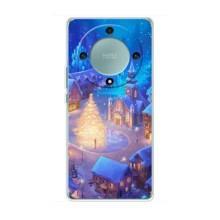Рождественские Чехлы для Huawei Honor Magic 5 Lite 5G (VPrint) (Рождественский город)