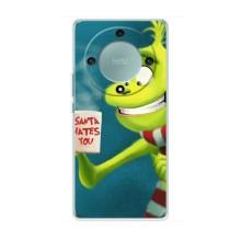 Рождественские Чехлы для Huawei Honor Magic 5 Lite 5G (VPrint) (Зеленый Гринч)