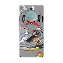 Силиконовый Чехол Nike Air Jordan на Хуавей Хонор Меджик 5 Лайт 5G – Air Jordan